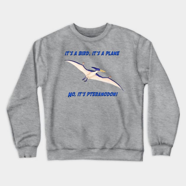 Dinosaurs | Pteranodon Crewneck Sweatshirt by hisameartwork